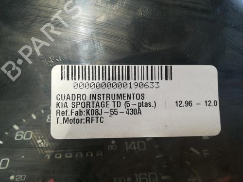 Instrument cluster KIA SPORTAGE SUV (K00) 2.0 TD 4WD | BP9355316C47 