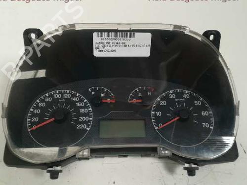 Used Instrument cluster FIAT GRANDE PUNTO (199_) 1.4 (199AXB11, 199AXB1A, 199BXB1A, 199AXL1A) (77 hp) 9355545