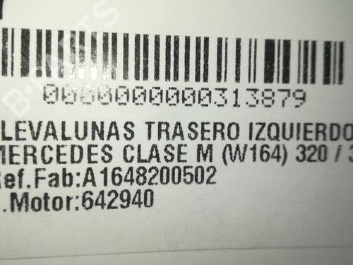 Rear left window mechanism MERCEDES-BENZ M-CLASS (W164) ML 320 CDI 4-matic (164.122) | BP10153279C24 