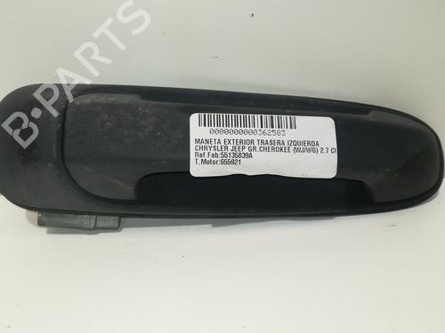 Venstre bak utvendig håndtak JEEP GRAND CHEROKEE II (WJ, WG) 2.7 CRD Laredo (163 hp) 13901282