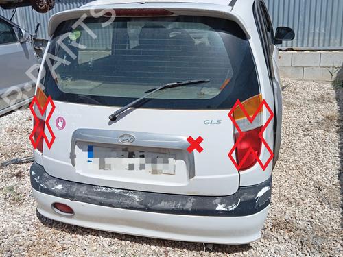 Used Tailgate HYUNDAI ATOS (MX) 1.0 i (54 hp) 25296200