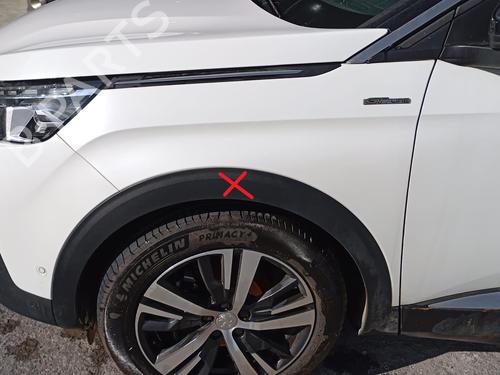 Used Left front fenders PEUGEOT 3008 II SUV (MC_, MR_, MJ_, M4_) 2.0 BlueHDi 150 (MJAHXH, MJAHXV, MJAHXG, MJAHSH, MJAHRH,... (150 hp) 24469412