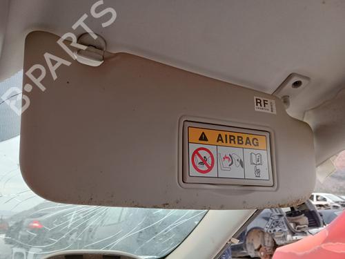 Used Right sun visor RENAULT KADJAR (HA_, HL_) 1.6 dCi 130 (HLA4) (130 hp) 12284950
