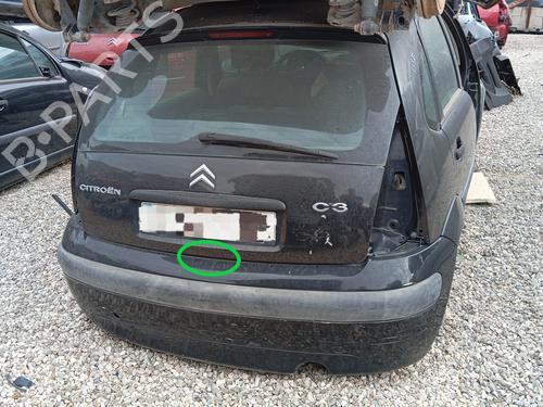 Used Tailgate lock CITROËN C3 I (FC_, FN_) 1.4 HDi (68 hp) 27894381