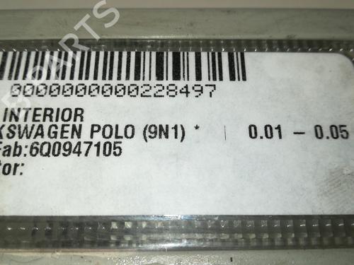 Interior roof light VW POLO CLASSIC (86C, 80)  | BP9357799I8 