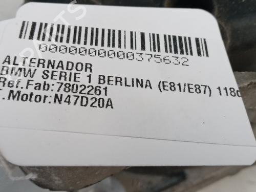 Alternator BMW 1 (E87) 118 d | BP15855055M7