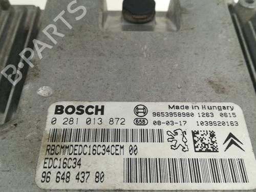 Engine control unit (ECU) CITROËN C4 Grand Picasso I (UA_) 1.6 HDi | BP9362000M57 