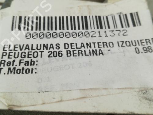 Rudehejsemekanisme ventre foran PEUGEOT 206 Hatchback (2A/C)  | BP9356720C22 
