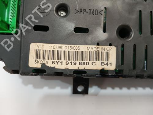 Instrument cluster SKODA FABIA I (6Y2)  | BP16232751C47 
