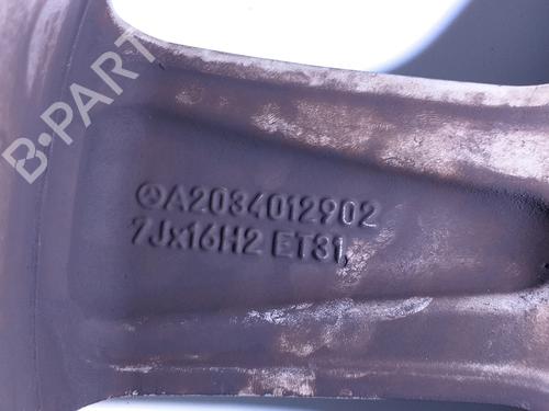 Rim MERCEDES-BENZ C-CLASS (W203) C 220 CDI (203.008) | BP11337794C45 
