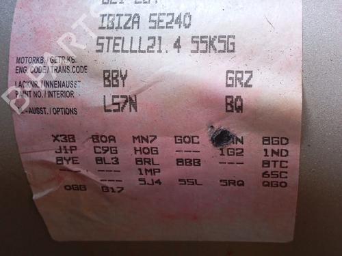 Engine SEAT IBIZA III (6L1) | BP30641960M1