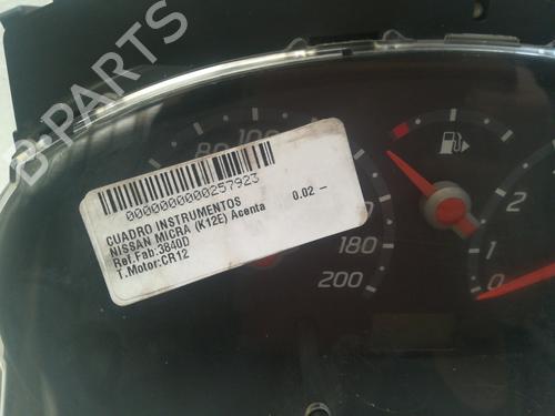 Instrument cluster NISSAN MICRA III (K12) 1.2 16V | BP9359128C47 