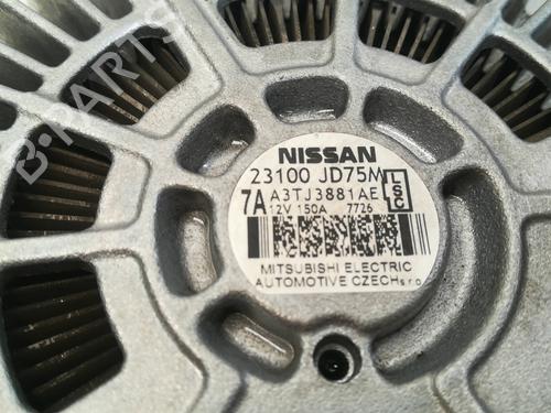 Generator NISSAN QASHQAI / QASHQAI +2 I (J10, NJ10, JJ10E)  | BP9361843M7 