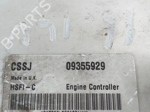 Engine control unit (ECU) OPEL ASTRA G Hatchback (T98)  | BP9349305M57 