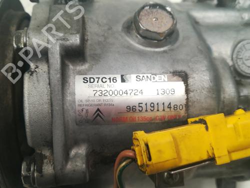 AC compressor CITROËN C4 Grand Picasso I (UA_) 1.6 HDi | BP12582427M34