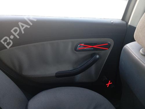 Used Rear left panel SEAT IBIZA III (6L1) 1.2 (64 hp) 27592263