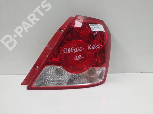 Used Right taillight Right taillight DAEWOO KALOS (KLAS) [2002-2026] 10245612 10245612