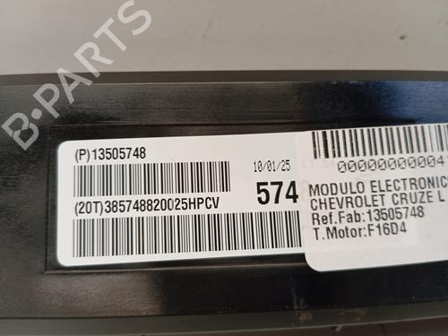 Electronic module CHEVROLET CRUZE (J300) 1.6 | BP21849045M83 