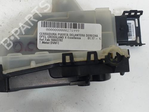 Front right lock OPEL CROSSLAND X / CROSSLAND (P17, P2QO) 1.6 Turbo D (75) | BP9360046C97 