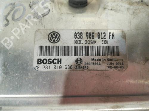 Engine control unit (ECU) SEAT LEON (1M1) 1.9 TDI | BP9352928M57 