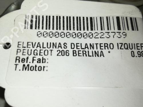 Front left window mechanism PEUGEOT 206 Hatchback (2A/C)  | BP9357466C22 