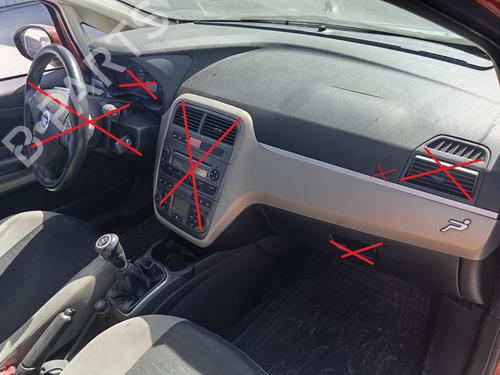 Used Dashboard FIAT GRANDE PUNTO (199_) 1.3 D Multijet (75 hp) 29020833