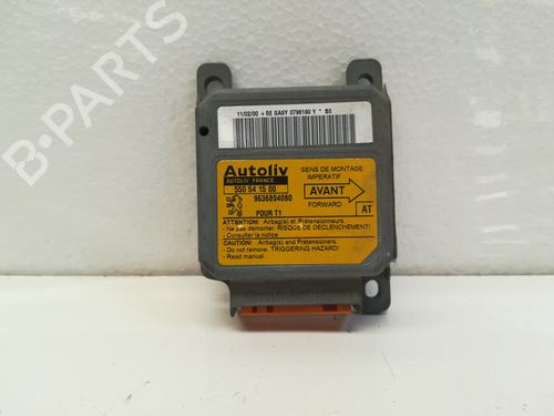 Kollisjonspute styreenhet PEUGEOT 206 Hatchback (2A/C) [1998-2012]  9348576
