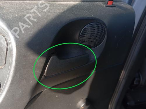 Venstre bak invendig håndtak OPEL ZAFIRA A MPV (T98) [1999-2006]  28444187
