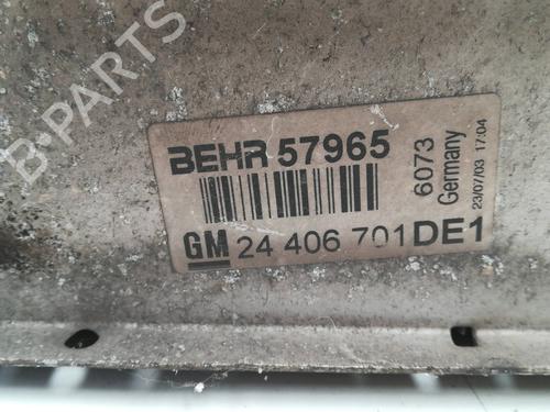 Intercooler OPEL ZAFIRA A MPV (T98) 2.2 DTI 16V (F75) | BP9359812M30 
