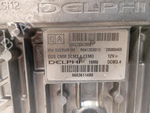 Engine control unit (ECU) PEUGEOT 407 (6D_) 2.0 (6DRFNB, 6DRFNE) | BP36075334M57 - Image 4