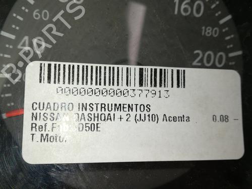 Kombiinstrument NISSAN QASHQAI / QASHQAI +2 I (J10, NJ10, JJ10E) 1.5 dCi | BP16237357C47 