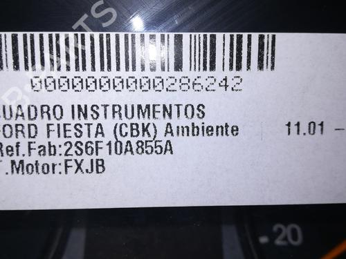 Cockpit FORD FIESTA V (JH_, JD_) 1.4 16V | BP12950599C47 