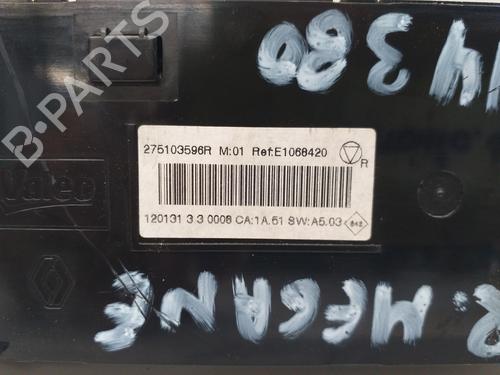 Climate control RENAULT MEGANE III Coupe (DZ0/1_) 1.6 dCi (DZ00, DZ12, DZ2A, DZ13) | BP20491882I5 