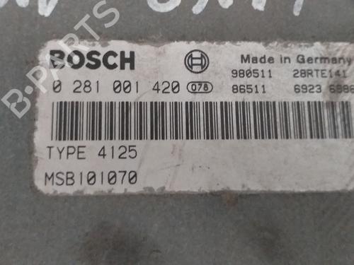 Engine control unit (ECU) LAND ROVER FREELANDER I (L314) 2.0 DI 4x4 | BP9349584M57 