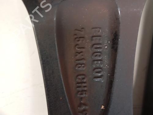 Rim PEUGEOT 3008 II SUV (MC_, MR_, MJ_, M4_) 2.0 BlueHDi 150 (MJAHXH, MJAHXV, MJAHXG, MJAHSH, MJAHRH,... | BP24469433C45 