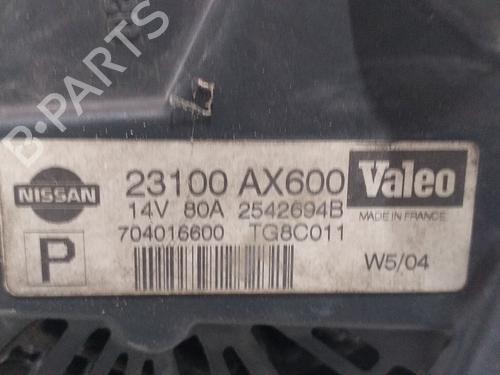 Alternator NISSAN MICRA III (K12) 1.2 16V | BP9359570M7