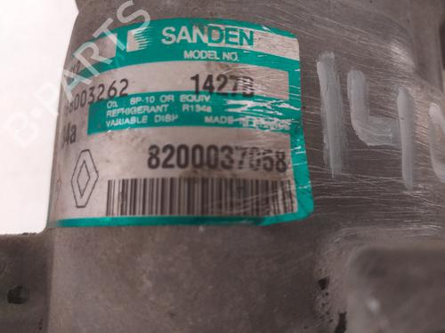 AC compressor RENAULT CLIO II (BB_, CB_)  | BP15545221M34 