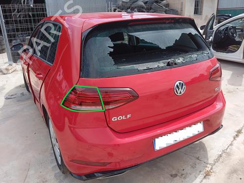Used Left taillight VW GOLF VII (5G1, BQ1, BE1, BE2) [2012-2021]  25903352