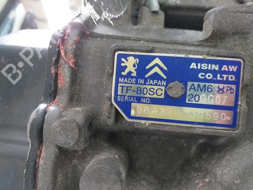 Gearbox PEUGEOT 607 (9D, 9U) 2.7 HDi 24V | BP25721645M3 