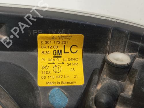 Left headlight OPEL CORSA C (X01)  | BP31988221C28  - Image 5