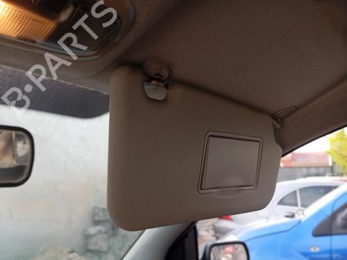 Used Right sun visor FORD FIESTA V (JH_, JD_) 1.4 TDCi (68 hp) 28412348