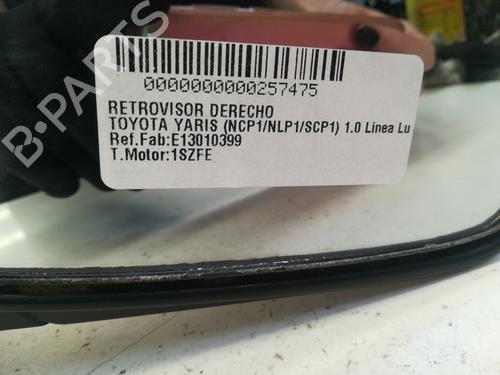 Right mirror TOYOTA YARIS (_P1_) 1.0 (SCP10_, SCP10R) | BP9359117C27 