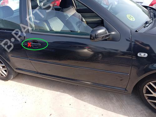 Used Front right exterior door handle VW GOLF IV (1J1) [1997-2008]  24962404