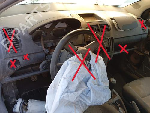 Used Dashboard VW POLO (9N_, 9A_) 1.4 16V (75 hp) 20487916