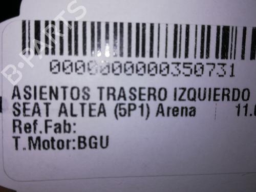 Rear seat SEAT ALTEA (5P1)  | BP13021033C17 