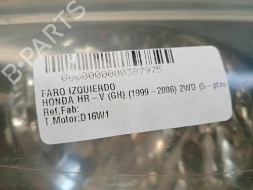 Left headlight HONDA HR-V (GH_) 1.6 16V (GH1, GH3) | BP16961412C28 