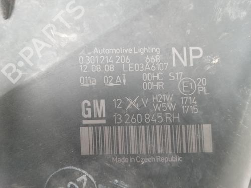 Right headlight OPEL ZAFIRA / ZAFIRA FAMILY B (A05) | BP32320295C29