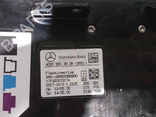 Interior roof light MERCEDES-BENZ A-CLASS (W176) A 200 CDI / d (176.008) | BP9357912I8 