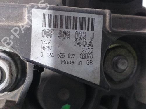 Generator AUDI A4 B7 (8EC) 2.0 TDI 16V | BP9356927M7 