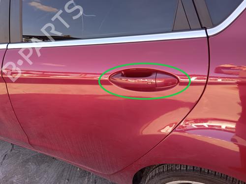 Used Rear left exterior door handle FORD FIESTA VI (CB1, CCN) 1.6 TDCi (90 hp) 24203665